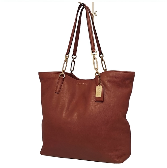 Coach Handbags - Coach Madison Large North South Tote Bag Gently 😍